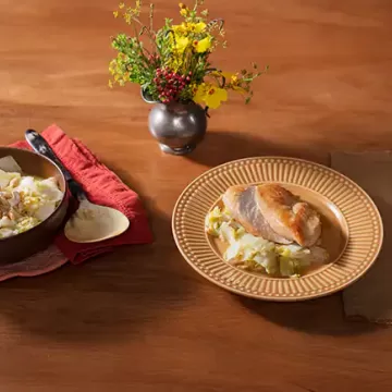 Filé de frango grelhado com acelga refogada