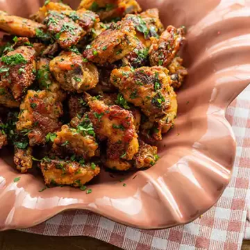 Frango à passarinho de forno