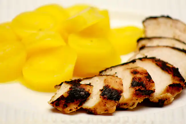 Frango ao molho de missô