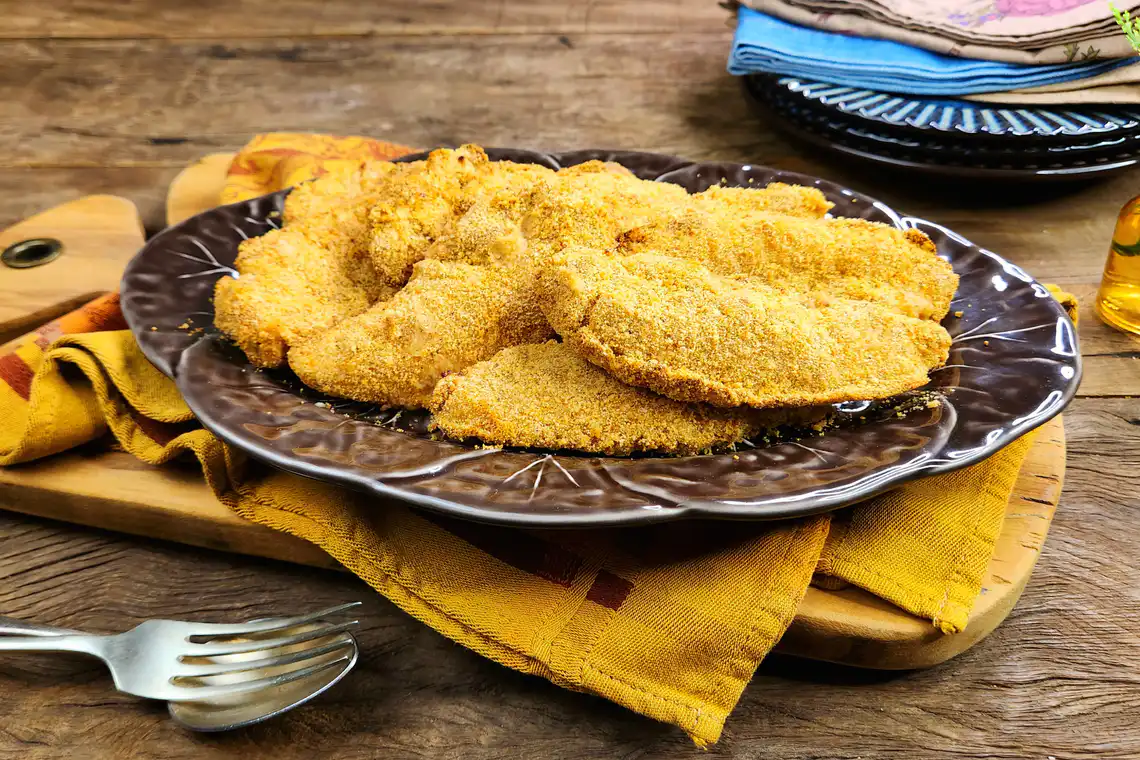 Frango crocante na Air Fryer da Rita Lobo