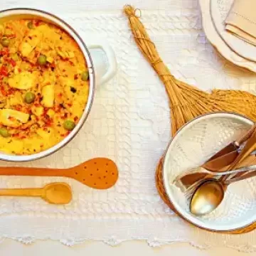 Frigideira de bacalhau da Paloma