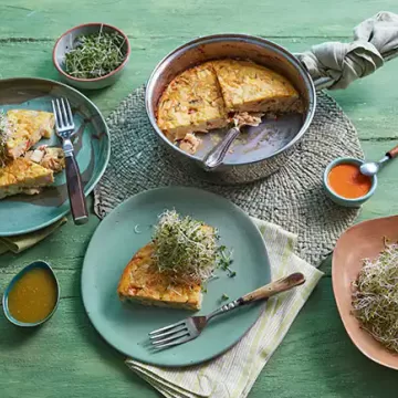 Frigideira de palmito