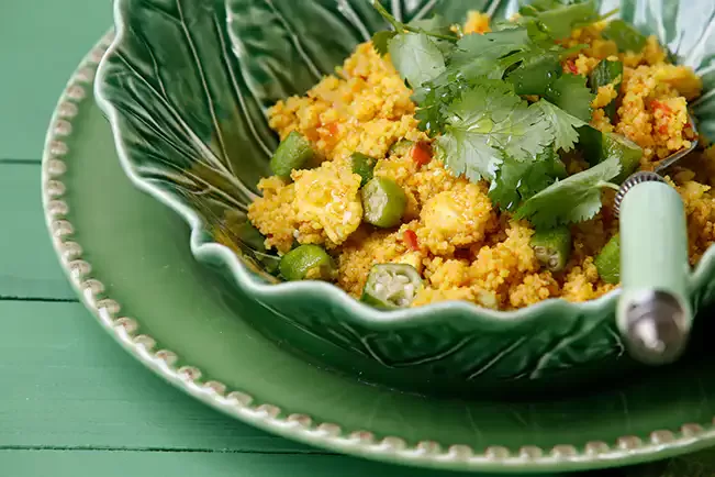 Receita de Galinhada de cuscuz marroquino