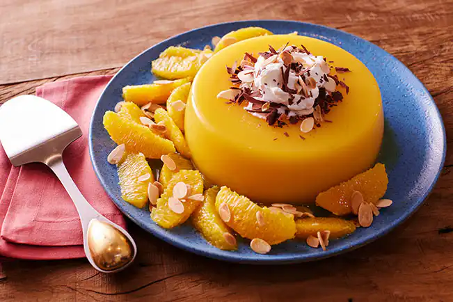 Gelatina de laranja