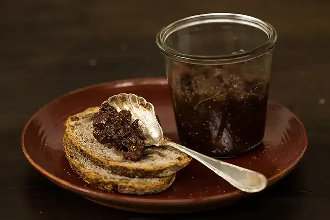 Receita de Geleia de figo e vinho tinto