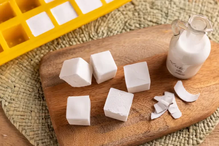 Receita de Gelo de leite de coco
