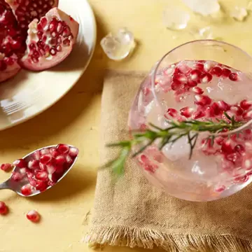 Gim Fizz com romã