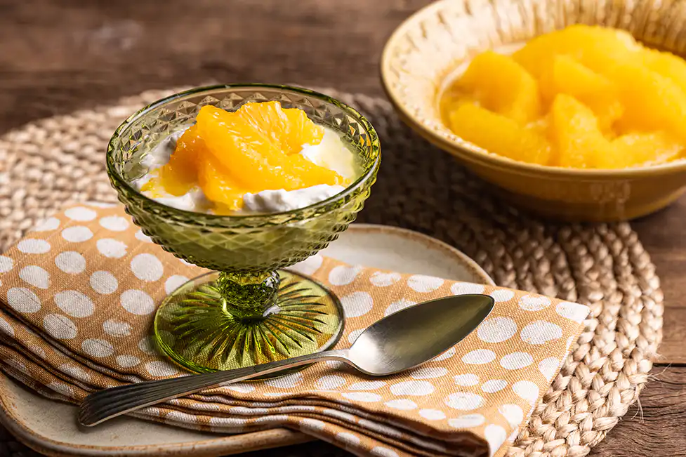 Gomos de laranja macerados