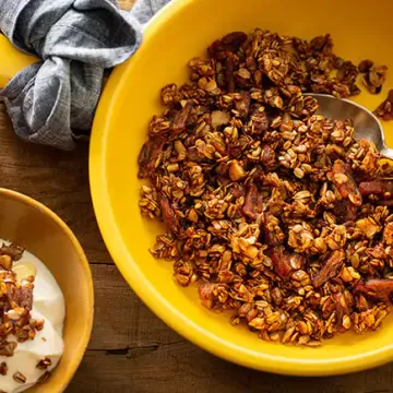 Granola de frigideira