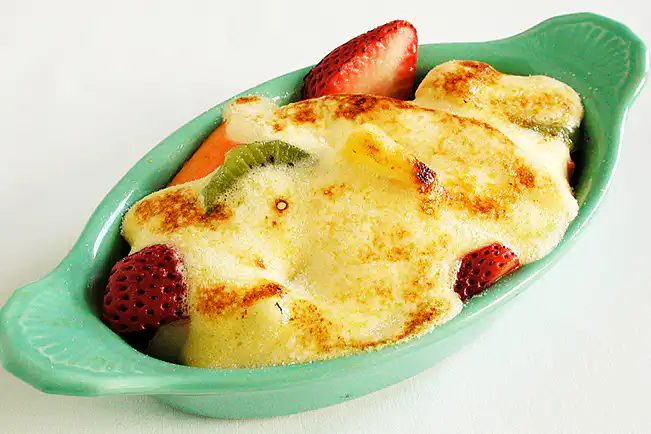 Gratin des fruits