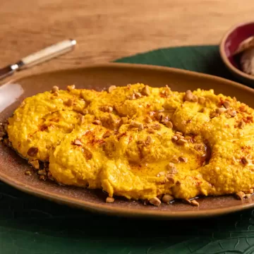 Homus de cenoura assada na Air Fryer da Rita Lobo