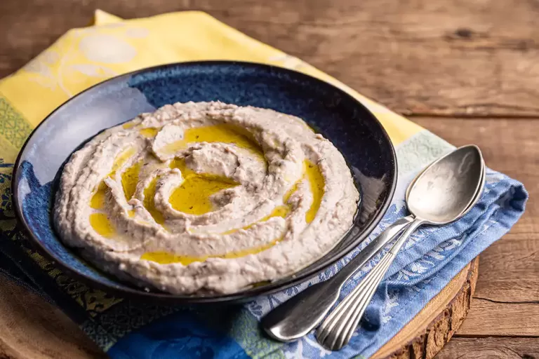 Receita de Homus de feijão-fradinho