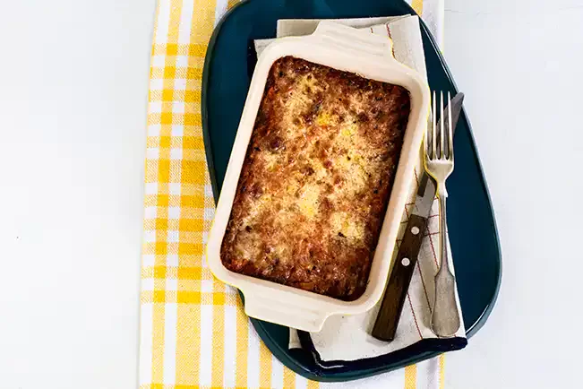 Receita de Lasanha de berinjela para um