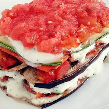 Lasanha de legumes