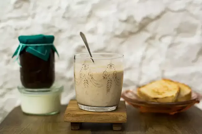 Receita de Lassi de ameixa