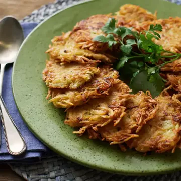 Latkes de batata