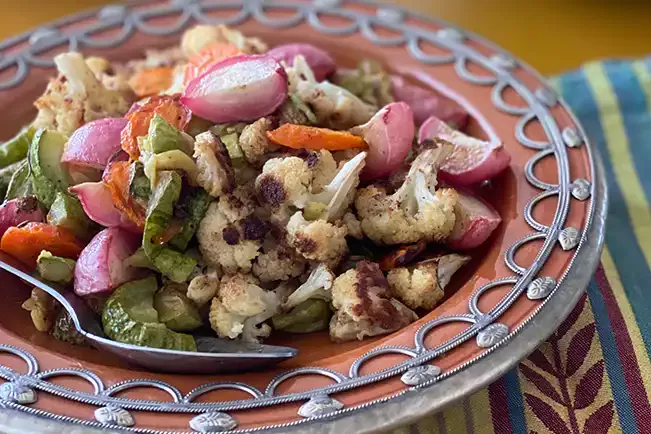Receita de Legumes Assados