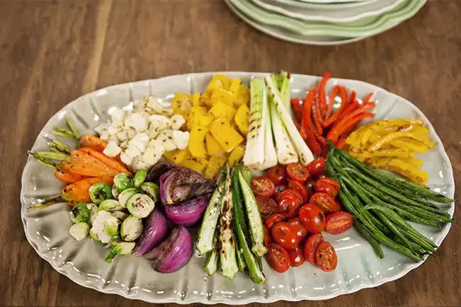 Receita de Legumes grelhados