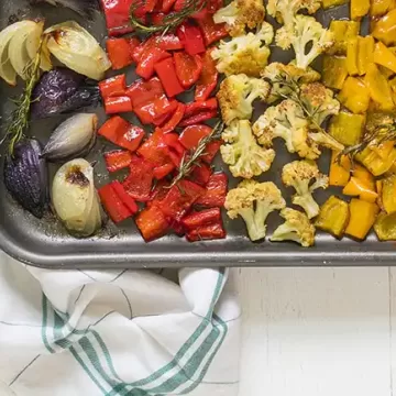 Legumes mistos assados