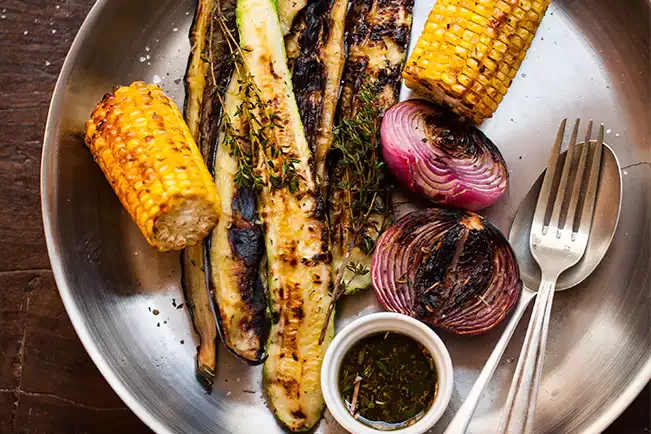 Receita de Legumes na grelha