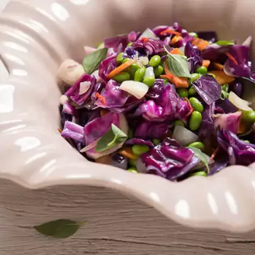 Legumes picantes salteados