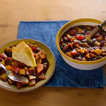 Legumes refogados com shoyu