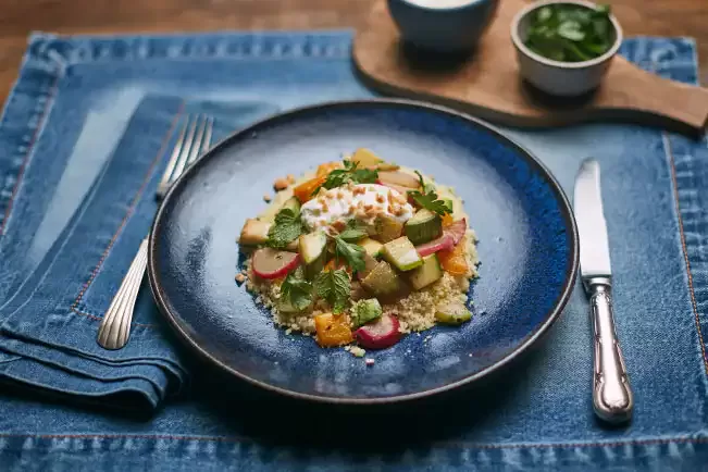 Receita de Legumes refogados com tomilho e cominho
