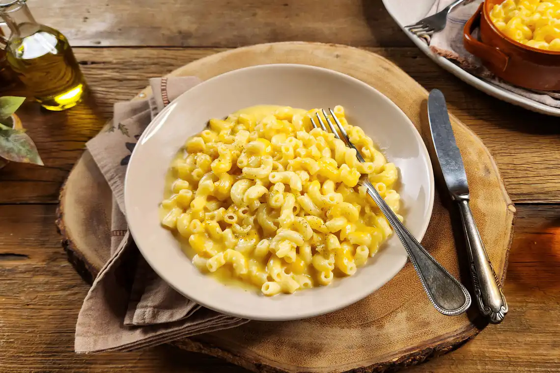 Mac & cheese em uma panela só