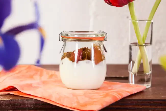 Receita de Maçã assada com especiarias no micro-ondas