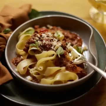 Macarrão à bolonhesa
