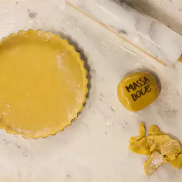 Massa para torta doce