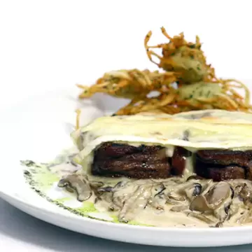 Medalhão ao pastrami