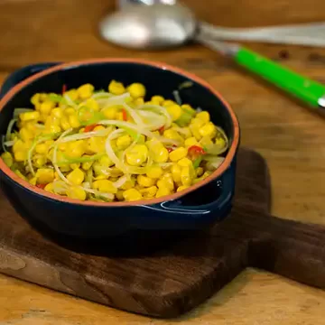 Milho refogado picante