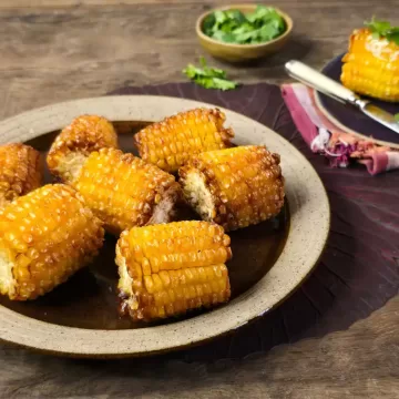 Milho-verde na Air Fryer da Rita Lobo