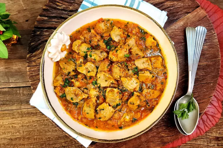 Receita de Moela com tomate na pressão