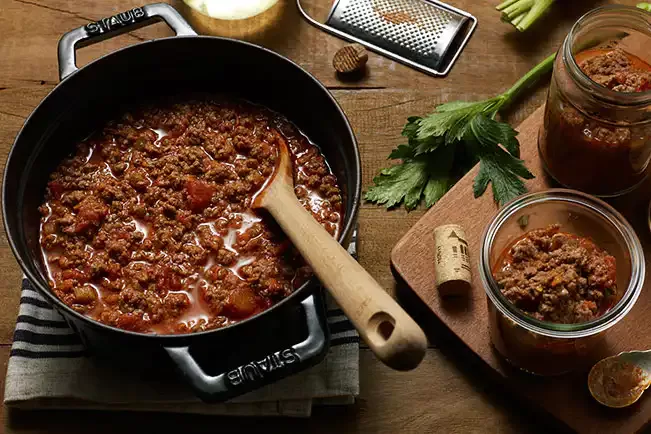 Receita de Molho à bolonhesa
