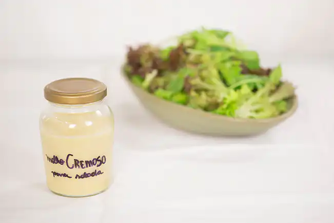 Molho cremoso para salada