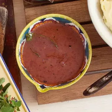 Molho de cranberry para assados