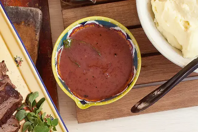 Receita de Molho de cranberry para assados