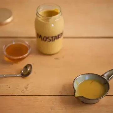 Molho de mostarda para salada