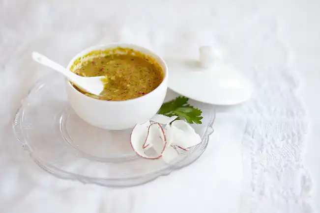 Molho de pimenta com coco