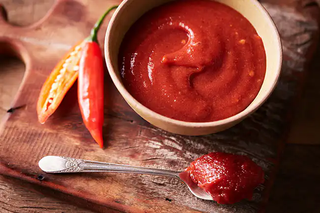 Molho de pimenta com goiabada