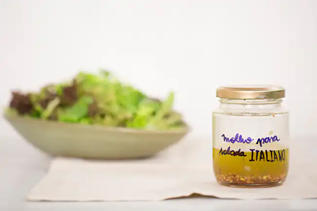 Molho italiano para salada