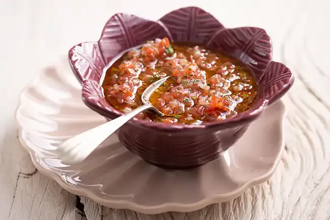Receita de Molho vinagrete aperitivo