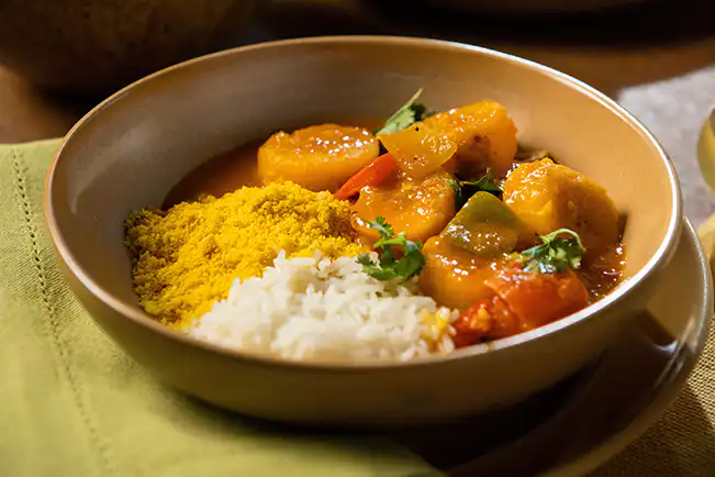 Moqueca de banana-da-terra