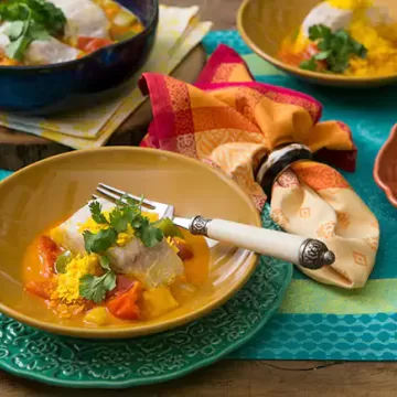 Moqueca rápida de peixe