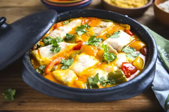 Receita de Moqueca rápida de peixe (6 porções)