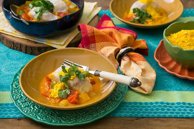 Moqueca rápida de peixe