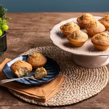 Muffin de banana na Air Fryer Oven da Rita Lobo