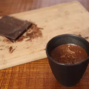 Musse de chocolate